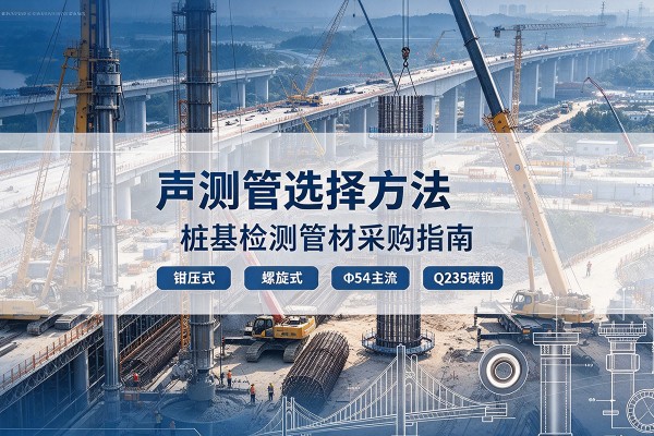 镇雄声测管选型标准
