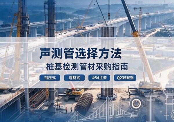 镇雄声测管选型标准